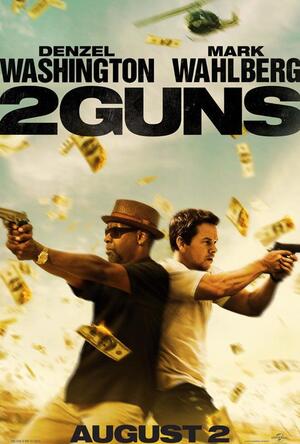 2 GUns poster Washington Wahlberg