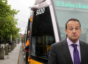 16/05/2013. First Contract For Luas Cross City wor