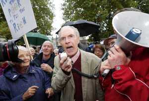 22/10/2013. Pensioners protest. Patrick Touher fr