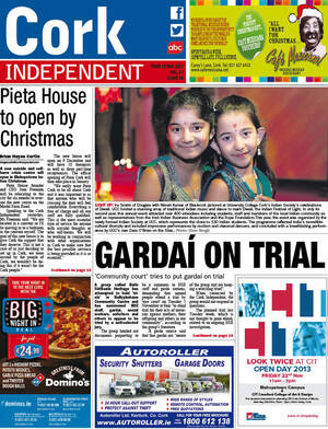 Cork Indo front page 14 Nov