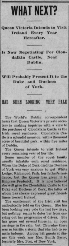 Kentucky Irish American Newspaper, April 21, 1900