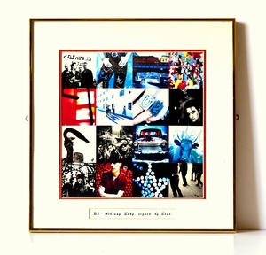 Achtung Baby signed by Bono