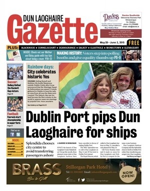 DUN LAOGHAIRE FRONT PAGE MAY 28