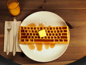 Keyboard-Waffle