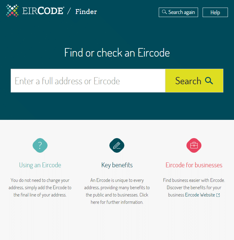 eircode-finder-using-map-demo