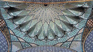 Hazrate-Masomeh’s mosque in Qom, Iran,