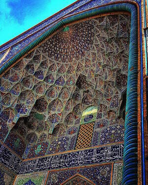 Sheikh Lotfollah mosque in Esfahan,Iran