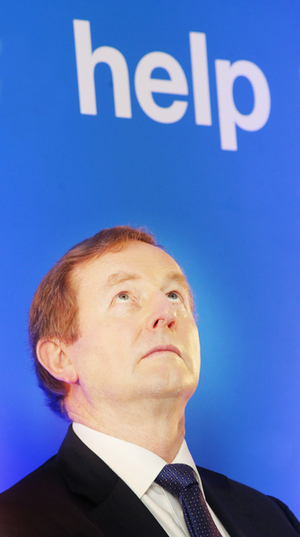 15/2/2017. Taoiseach Enda Kenny, TD at Indeed EMEA Headquarters Dublin 2 making an annoucement of new jobs at Indeed expanding its Dublin EMEA headquarters to allow it to capitalise on continuing rapid international growth> Photo: RollingNews.ie