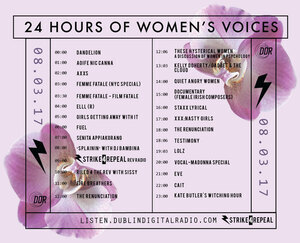 DDR_24HoursOfWomensVoices_Schedule
